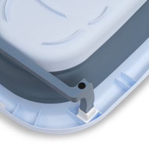 Bañera para Bebé Plegable con Cojín Reductor Ajustable