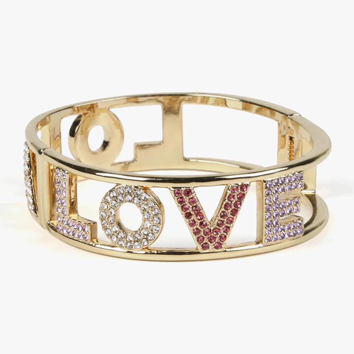 Braccialetto dorato LOLA LOVE