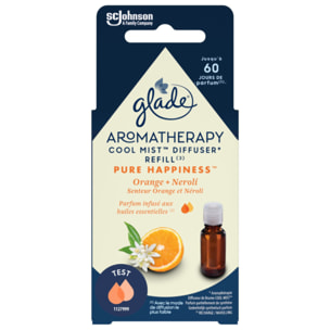 Glade® Aromatherapy - 3 recharges PURE HAPPINESS™ Orange & Néroli