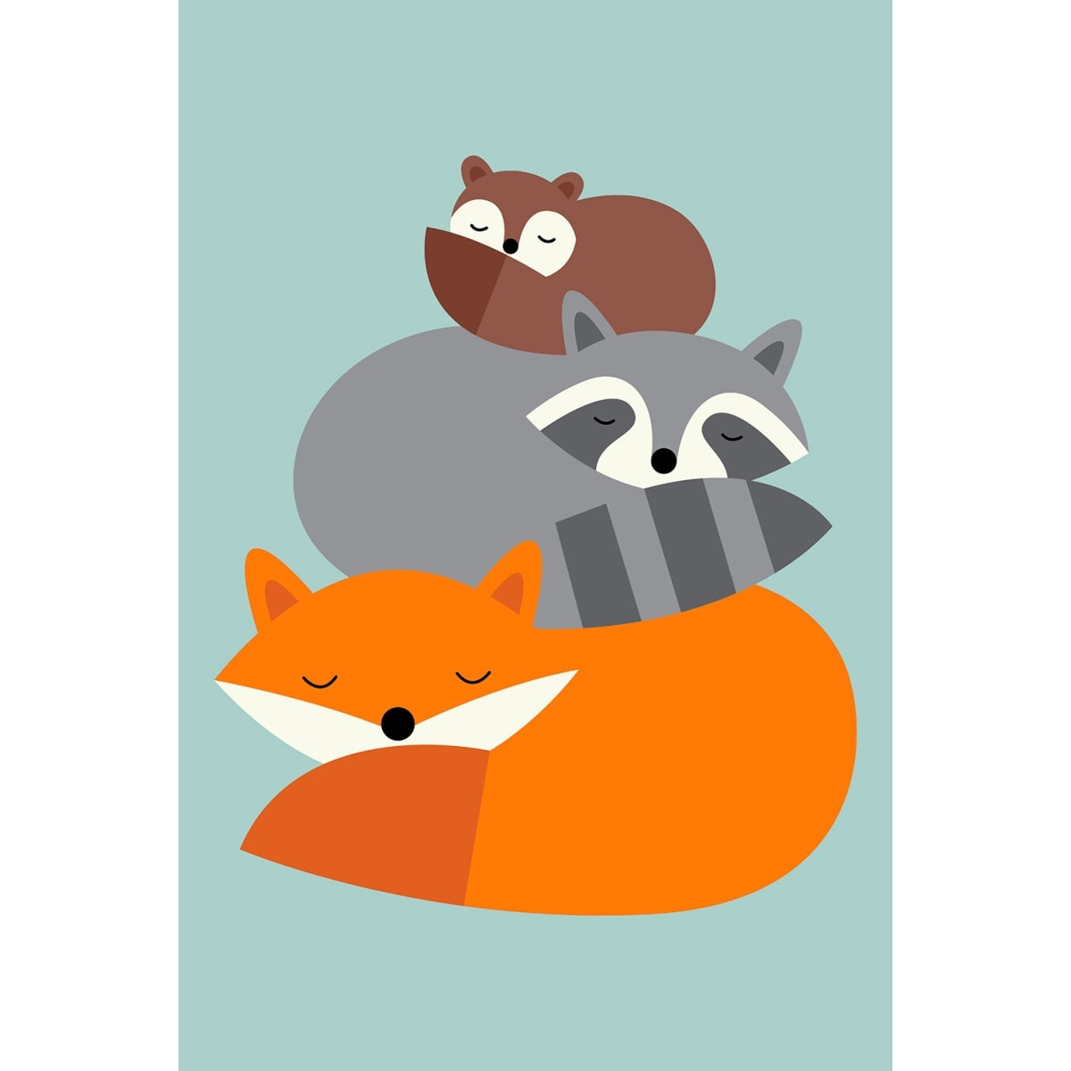 Tableau chill forest Toile imprimée