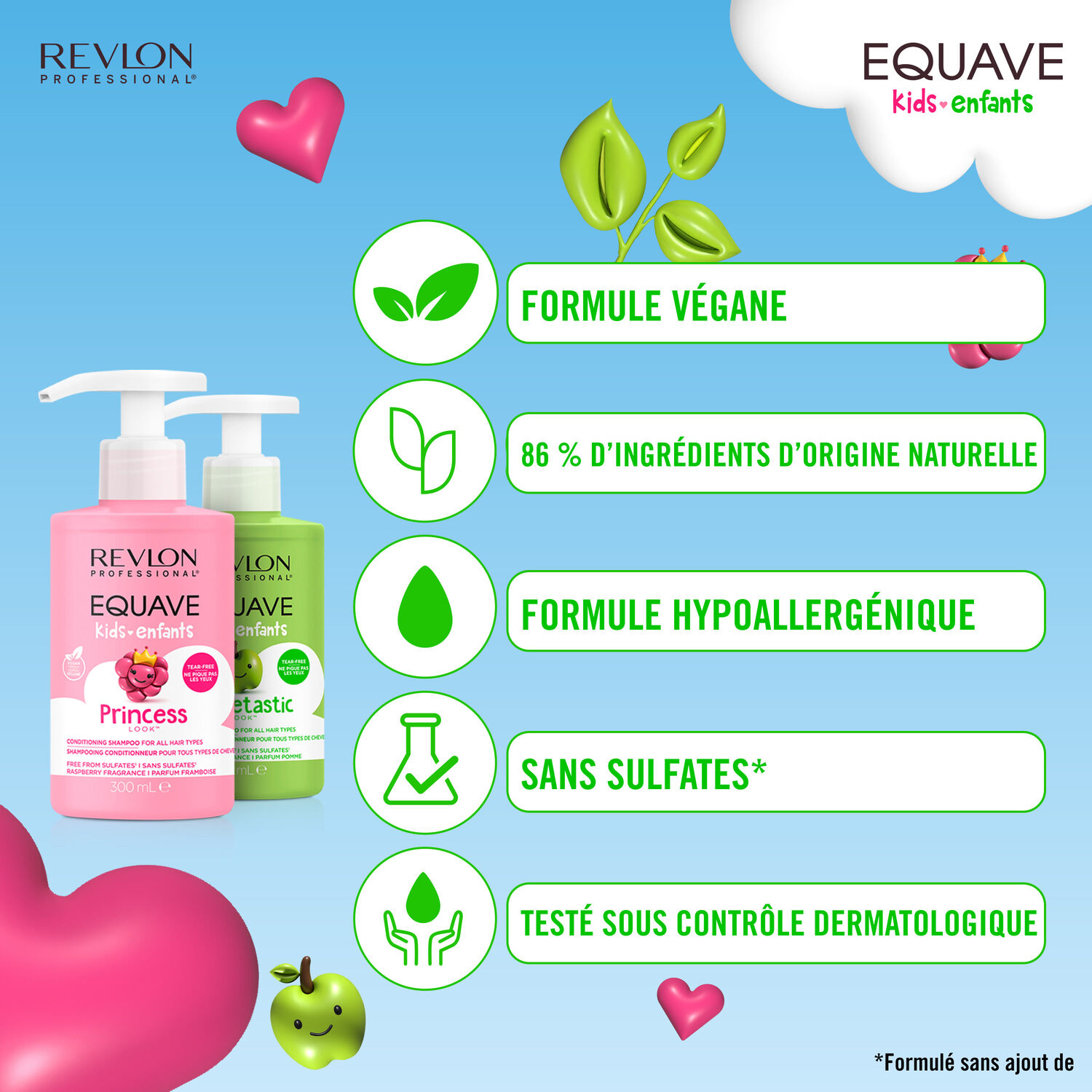 Equave Kids Enfants Appletastic - SHP 300ML