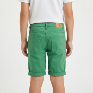 Bermuda twill 5T Polo Club St Martin Verde