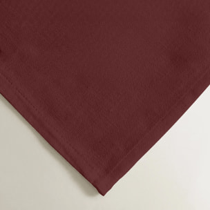 Lot de 2 serviettes Rouge Uni