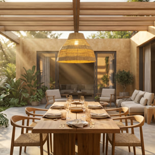 Abat-jour seul MERIDA H34CM
