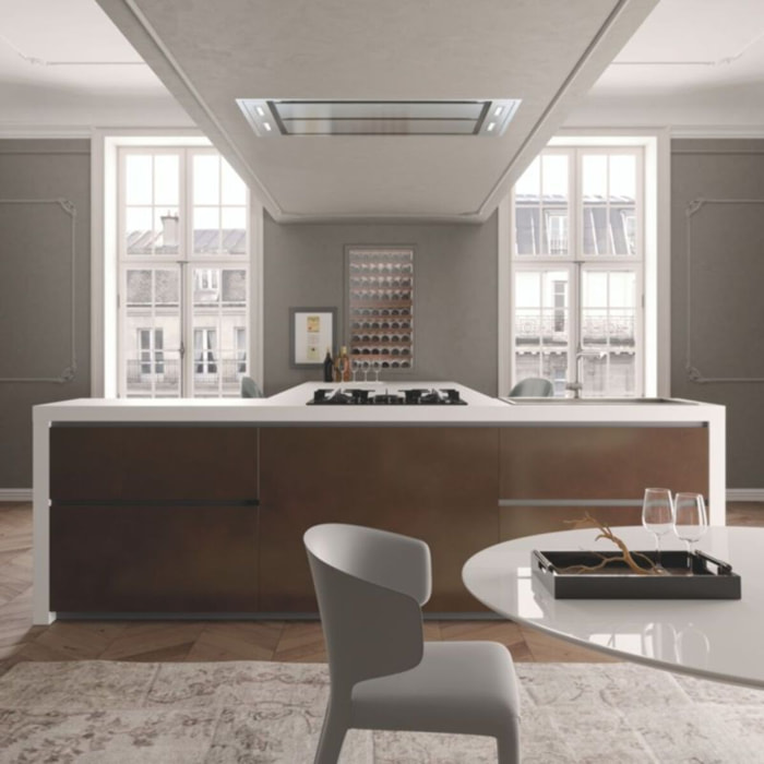 Hotte plafond ROBLIN Plafond INSPIRATION 1000 IN SANS MOTEUR