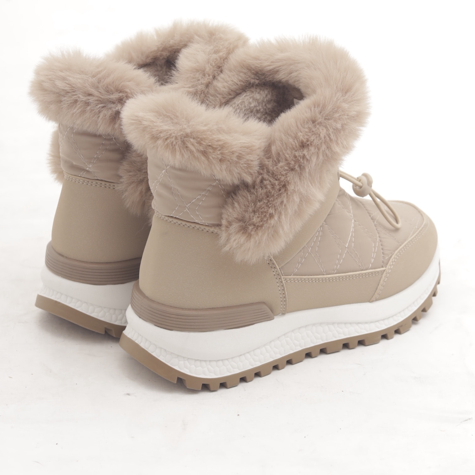 STIVALETTO SNEAKERS RUNNING TORTORA