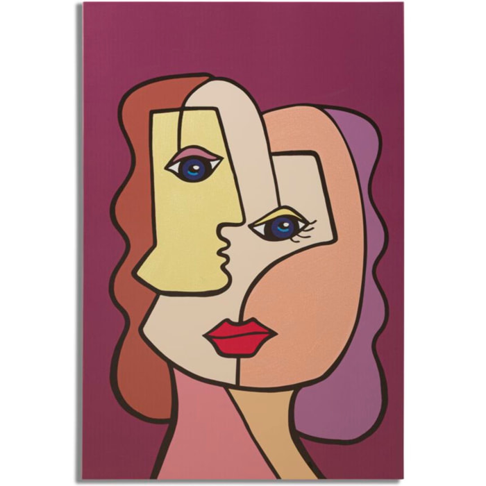 STAMPA DIPINTA FACES NEW -B- CM 60X3X90