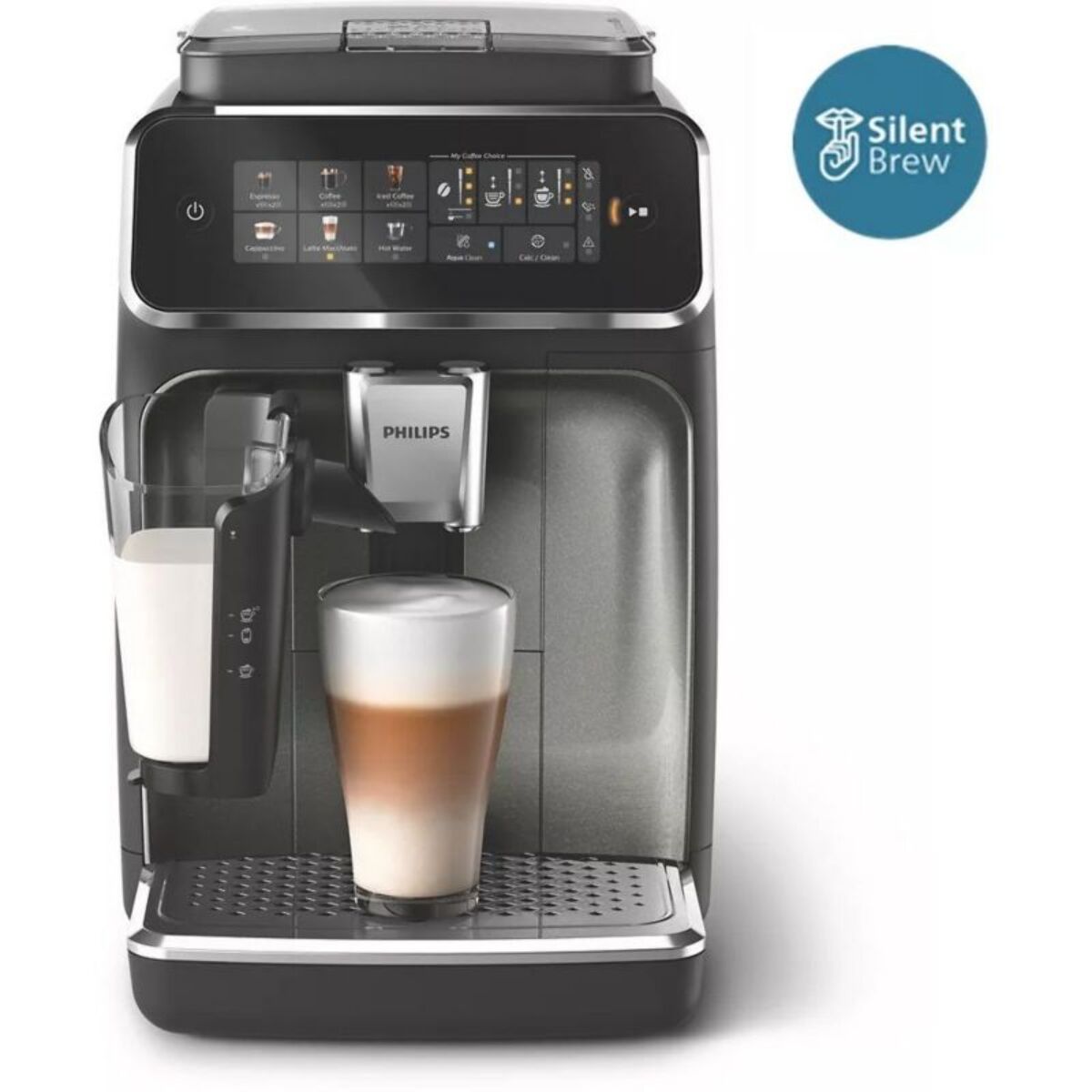 Expresso Broyeur PHILIPS LatteGo Silent Brew EP3349/70