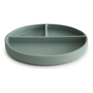 Mushie Plato Ventosa-Compartimentos Solid