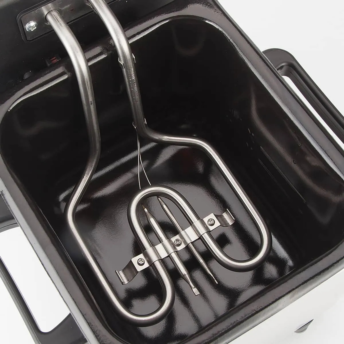 Freidora aceite JATA FR115 de 1,5 litros. Temperatura regulable. Cuba extraíble. Fácil limpieza