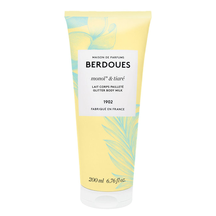 Monoi & Tiaré - Lait Corps Pailleté Sublime 200 ml