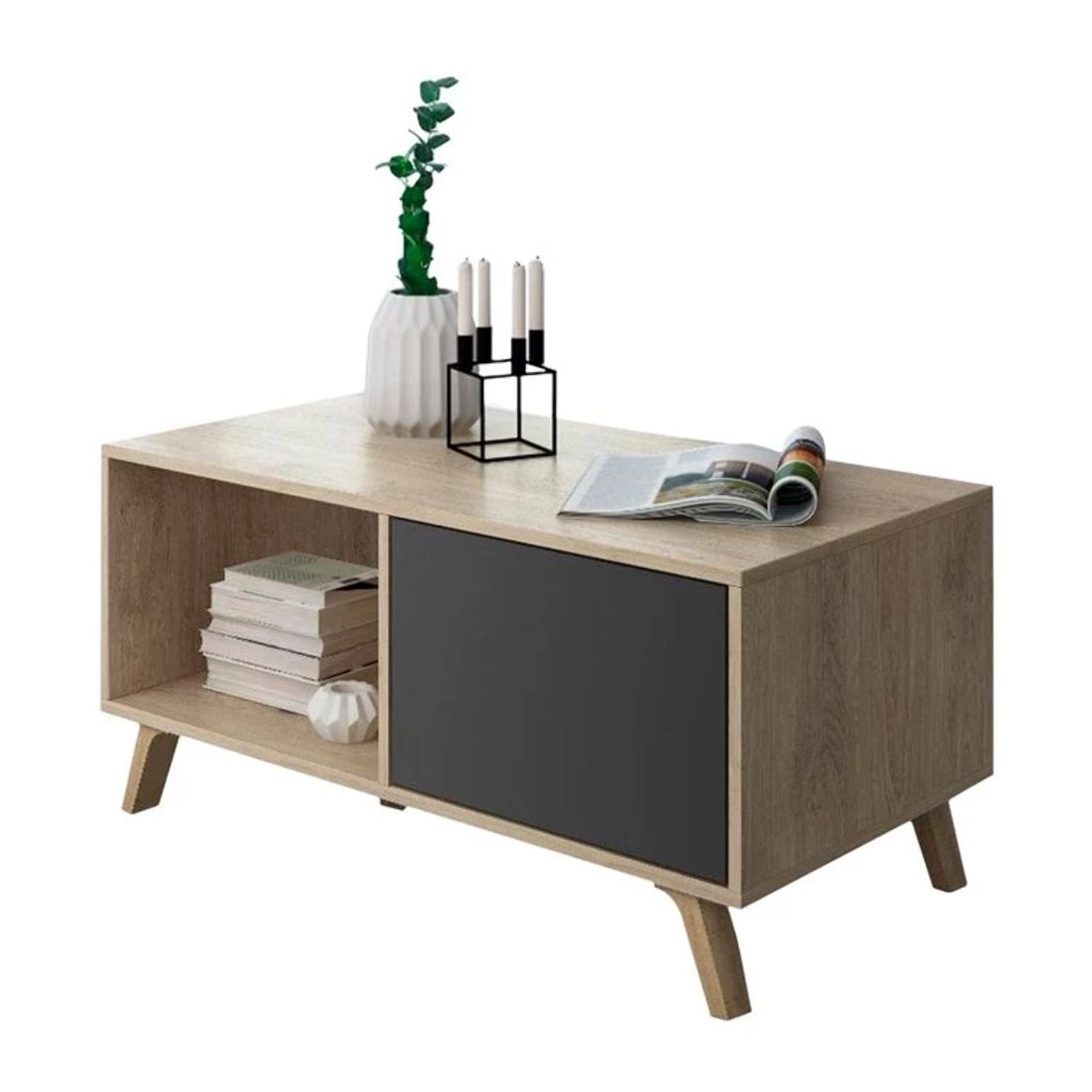 Mesa de centro Wind Puccini - Gris Antracita