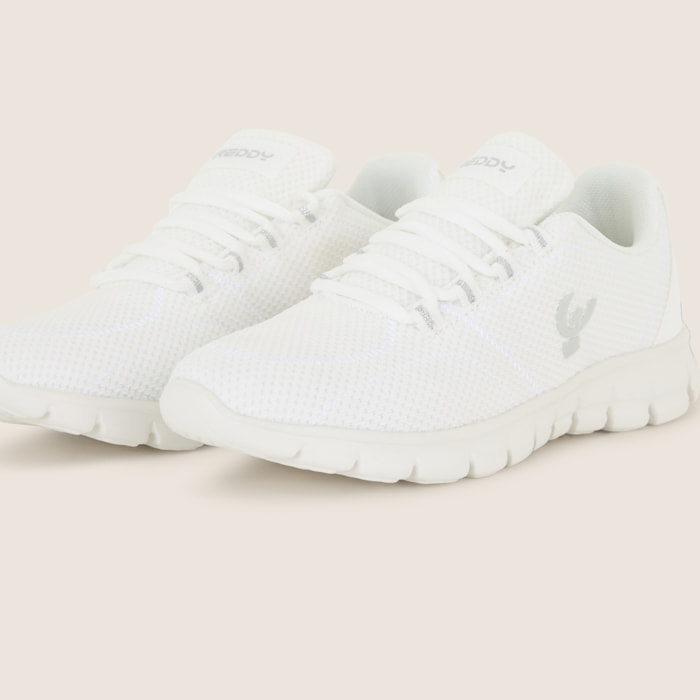 Sneakers Freddy in tessuto con soletta memory foam