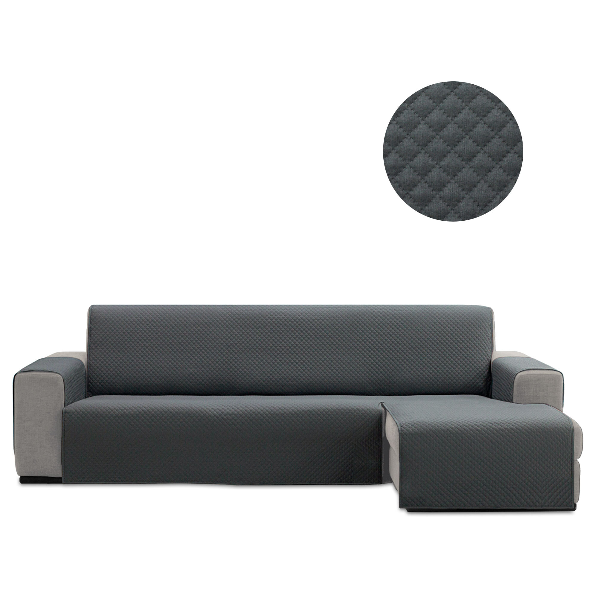 Cubre Sofá ACOLCHADO Chaise Longue modelo RAMOS