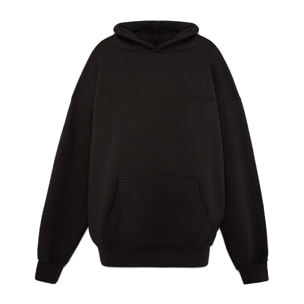 Sudadera Unisex con Capucha Oversize Clean-Cut Antracita