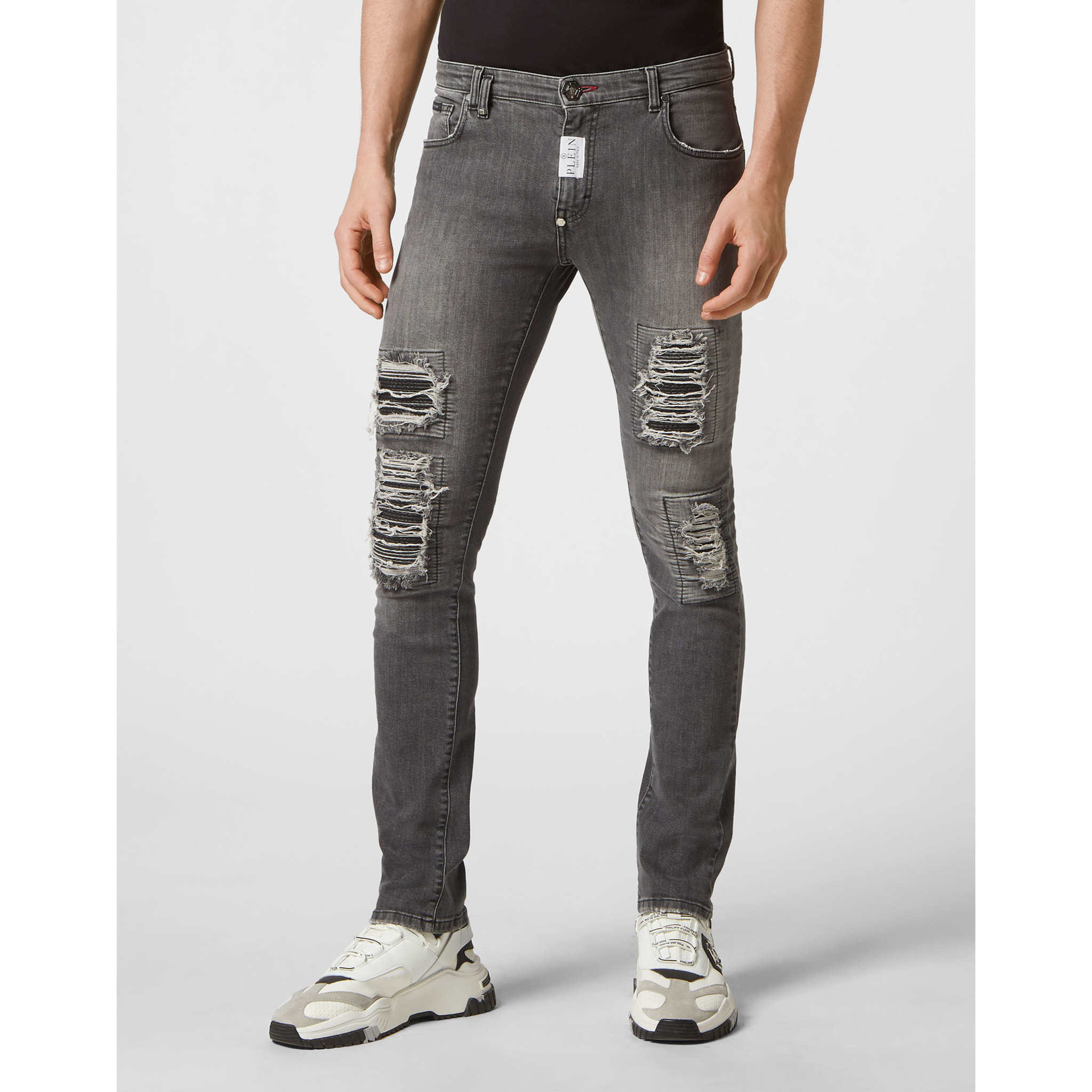 PHILIPP PLEIN Vaqueros de corte slim ROCK STAR