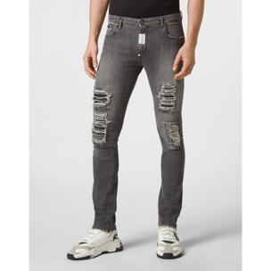 PHILIPP PLEIN Vaqueros de corte slim ROCK STAR