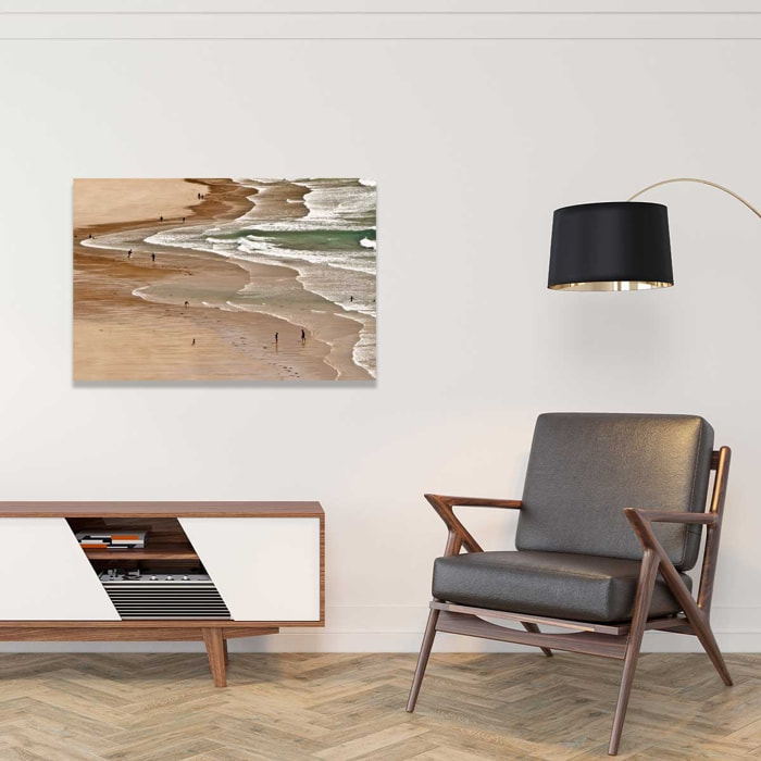 Tableau bonheur vacances à la mer Tableau alu Dibond