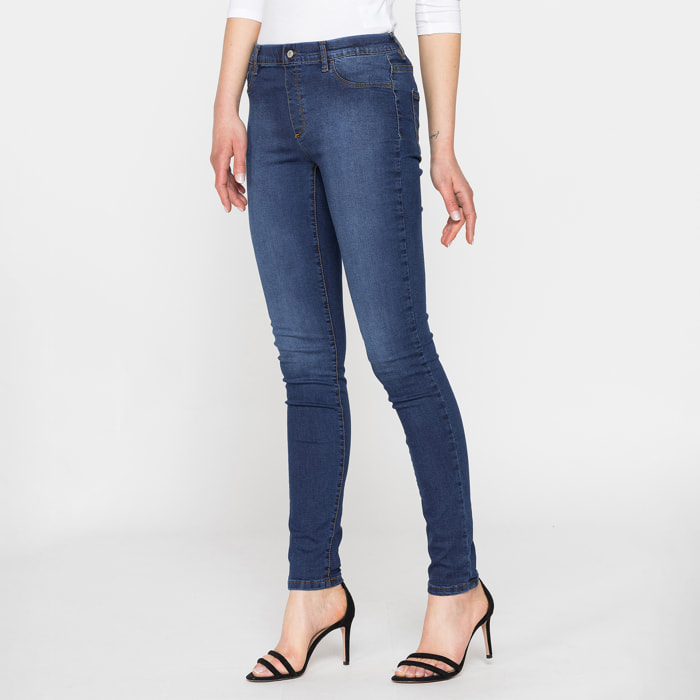 LEGG-JEANS DONNA denim super stretch