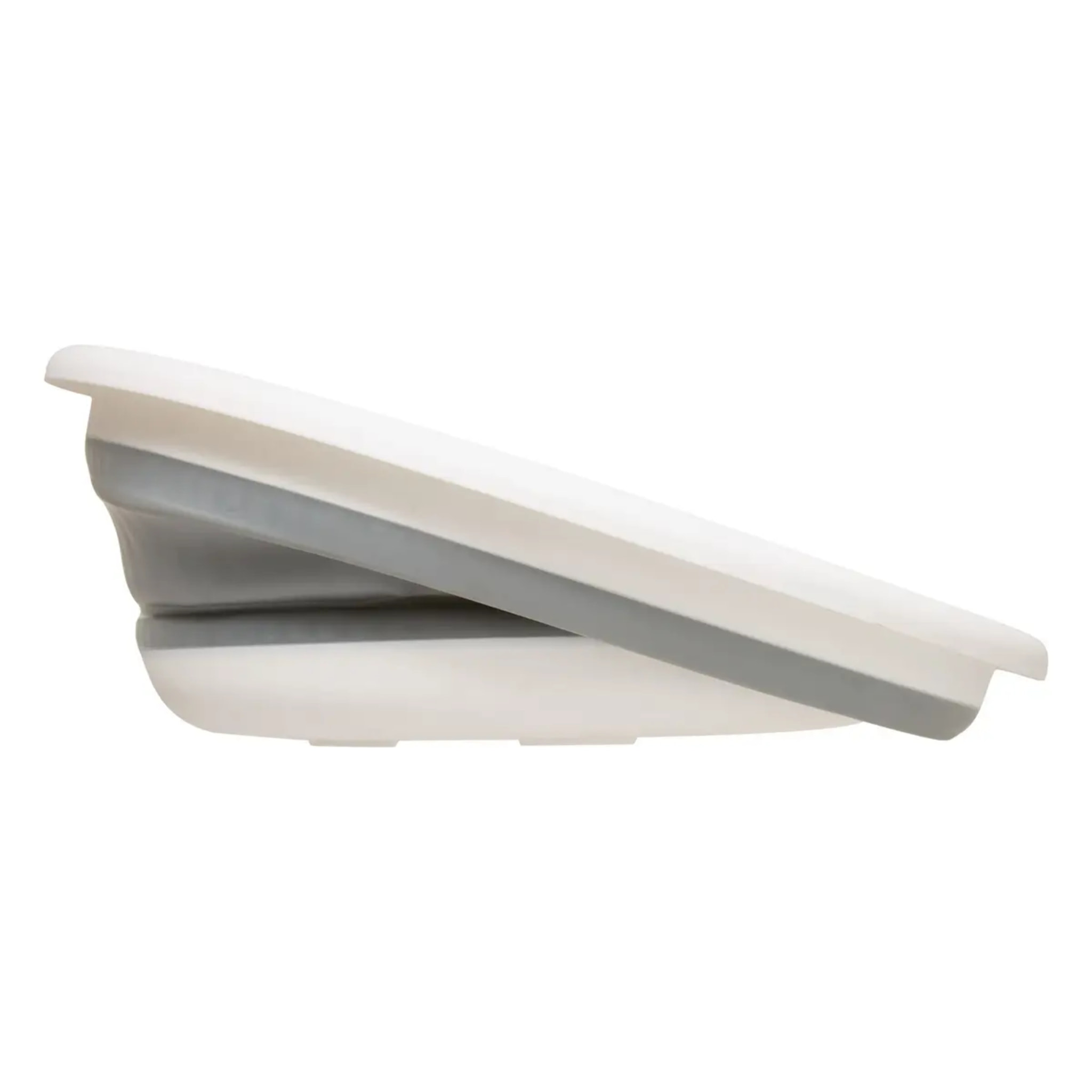 Bassine rétractable 8 L blanc gris clair