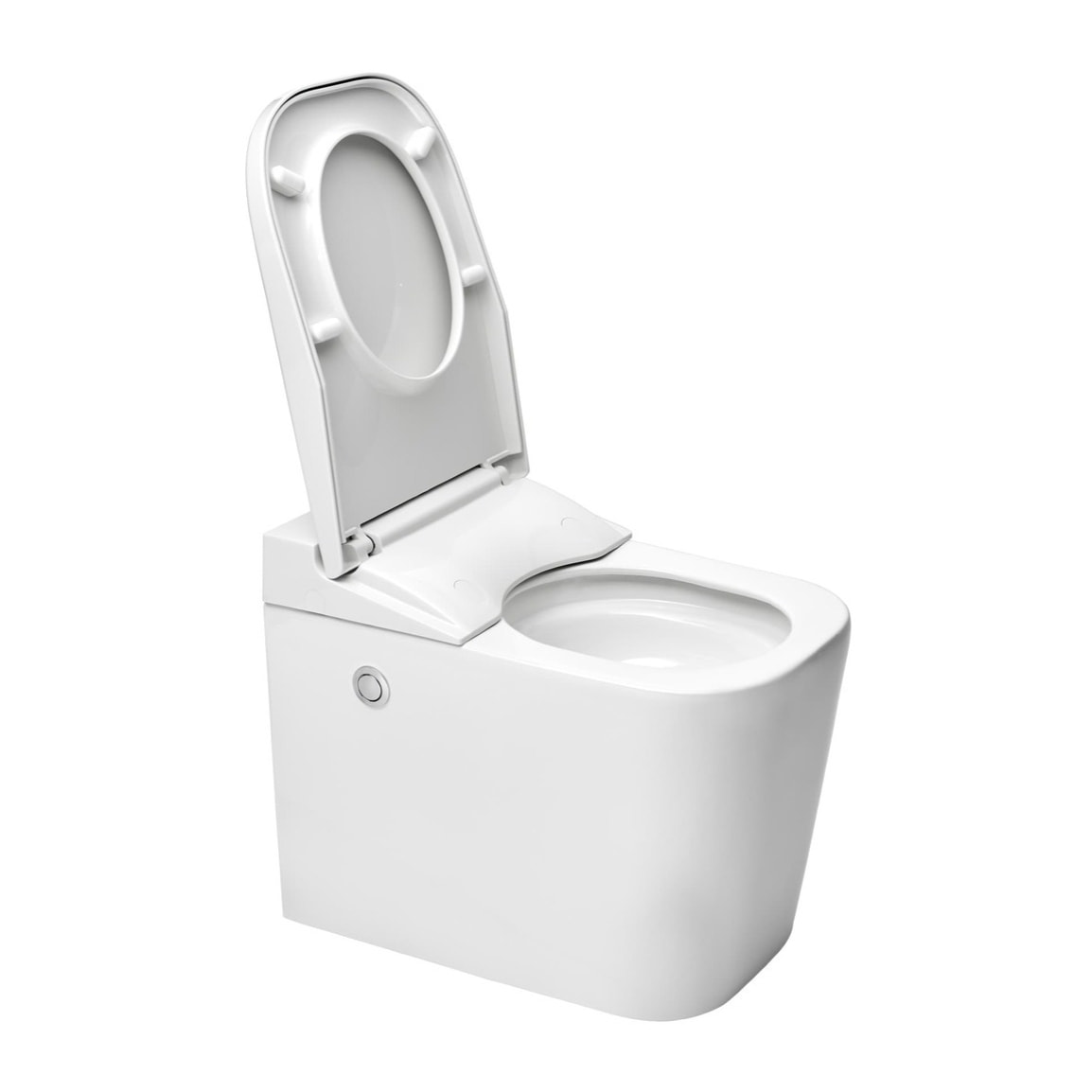 OptimFlush WC hybride avec réservoir intégré et abattant frein de chute (SATOFSHFS2)