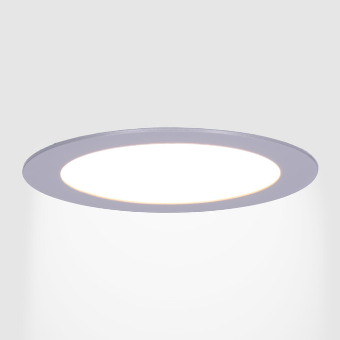 Forlight Downlight Ip23 Easy Round Ø170Mm Led 10W 3000K Gris 690Lm
