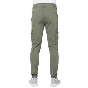 Pantalone cargo Hot Buttered Langkawi Verde militare