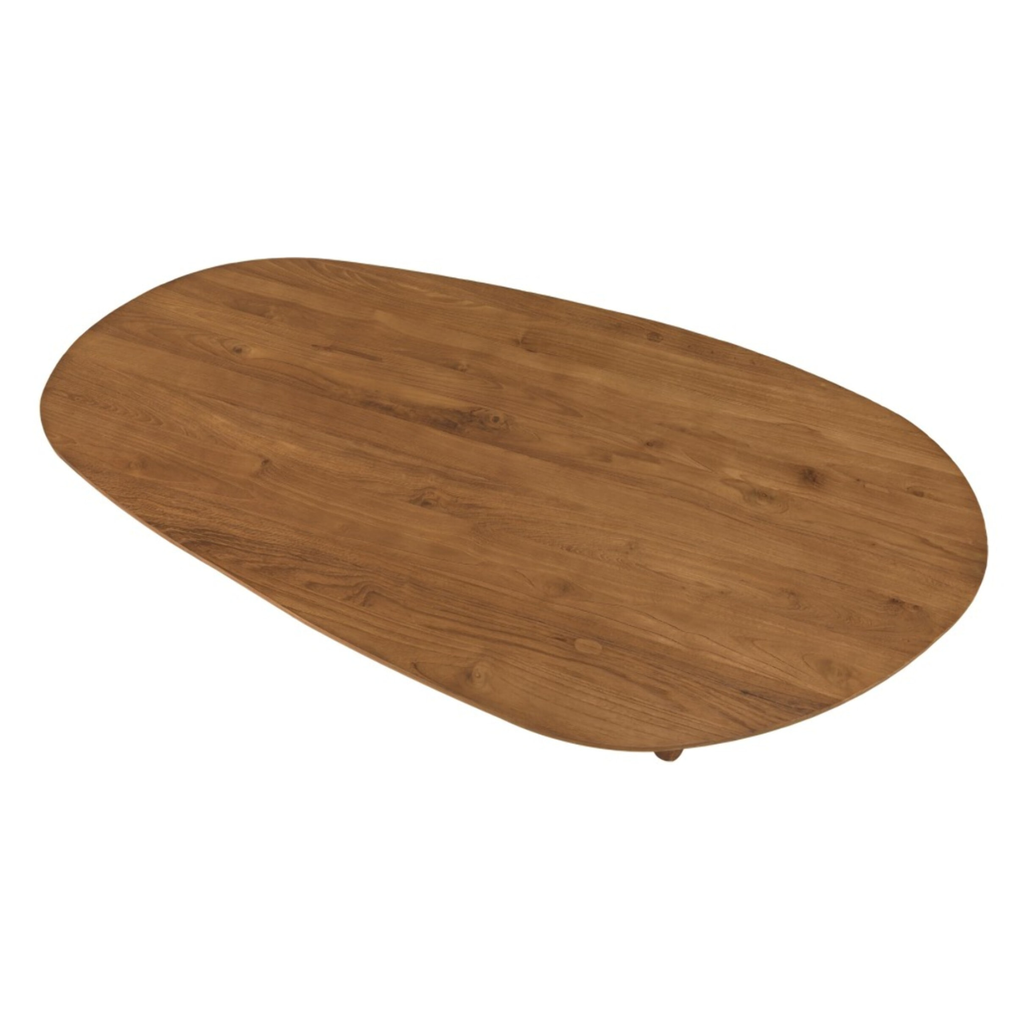 SIXTINE - Table basse 140x75cm en bois de teck recyclé