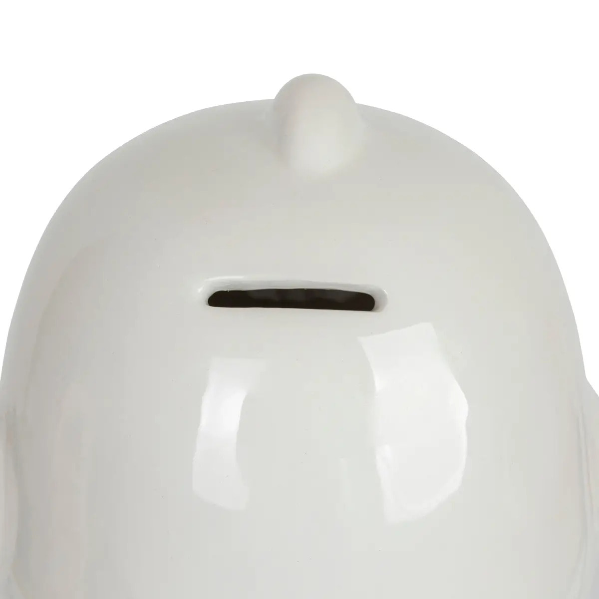 Tirelire enfant poussin Grond blanc & jaune H14cm