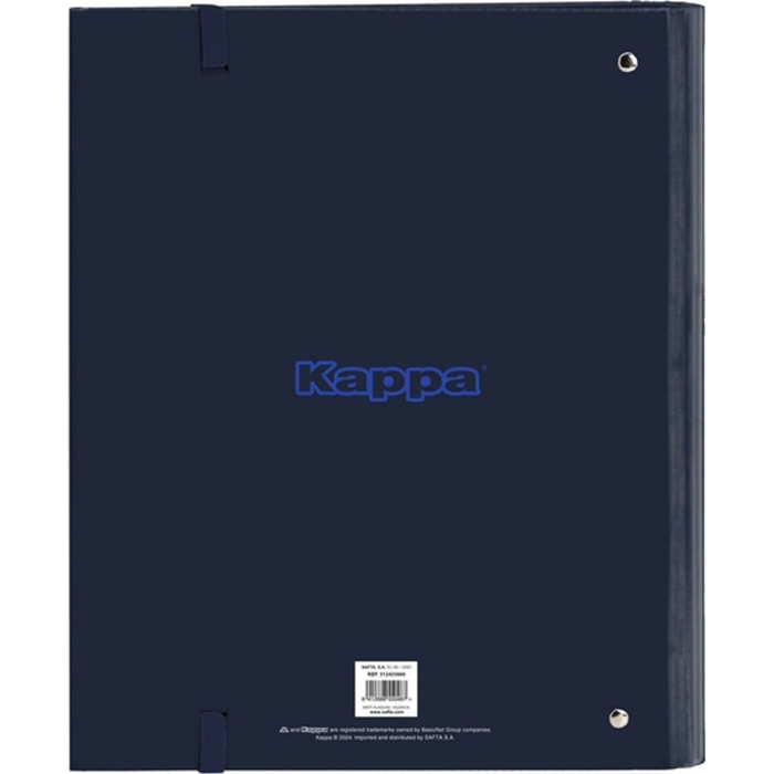 Carpeta 4 anillas 35mm c/recambio kappa "blue night"