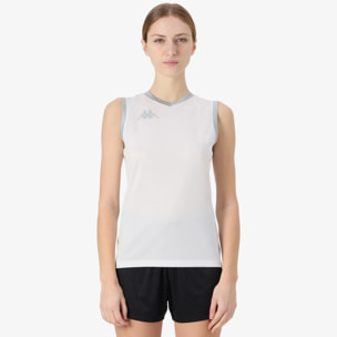 Kappa - Maglie gioco Donna Bianco - Kappa4Volley Giella