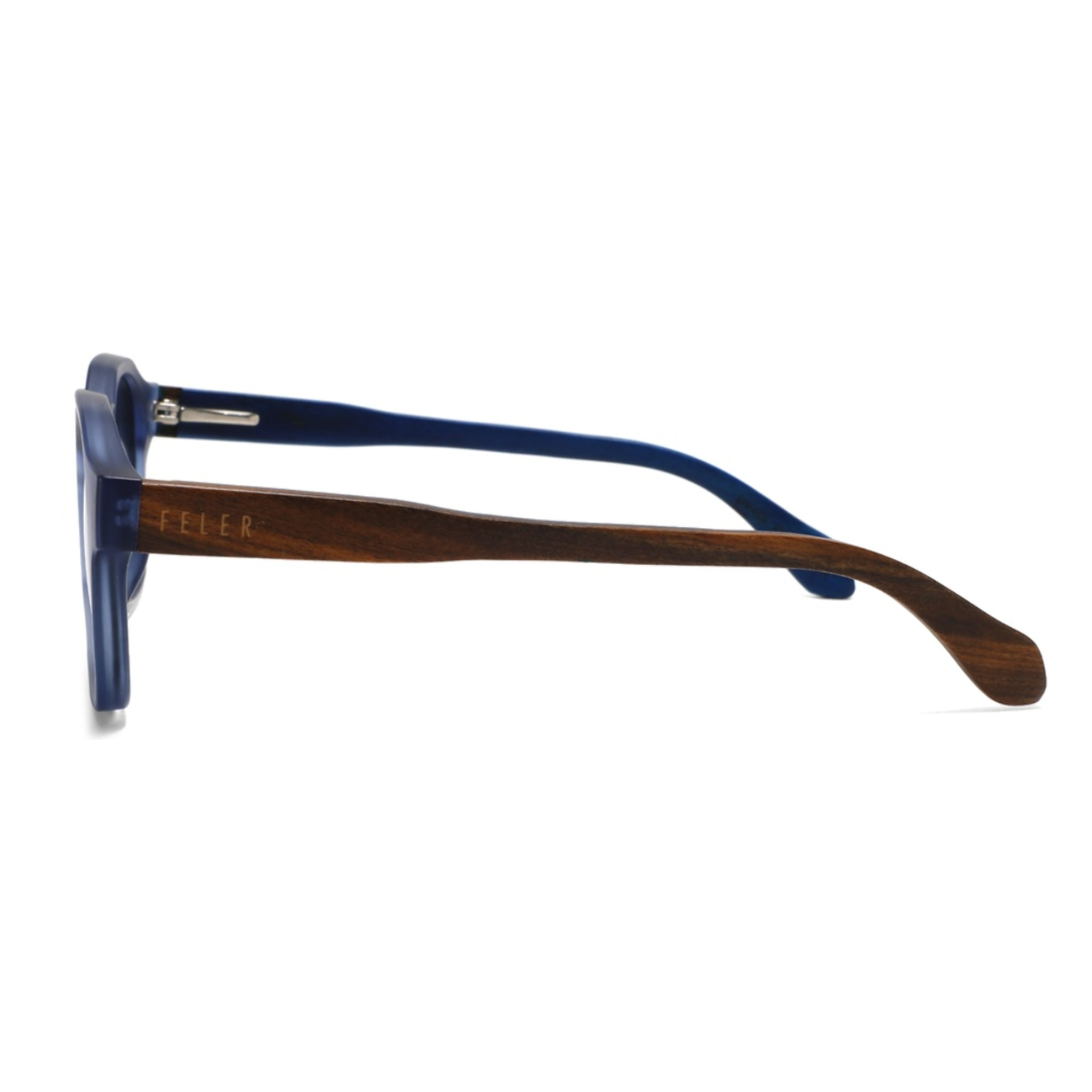 Gafas de Sol Feler 1600-4 Polarizadas de Madera Unisex 45 mm