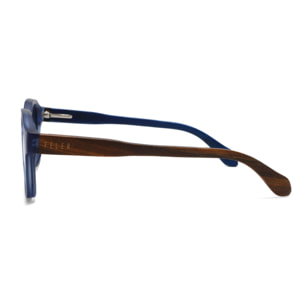 Gafas de Sol Feler 1600-4 Polarizadas de Madera Unisex 45 mm