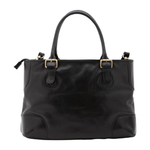 Borsa a tracolla  da donna In Vera pelle Made in Italy 28x43x16 cm