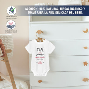 Body bebé personalizado frases algodón