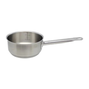 Casserole en inox 16 cm d'1 litre Elo Profi Cuisine