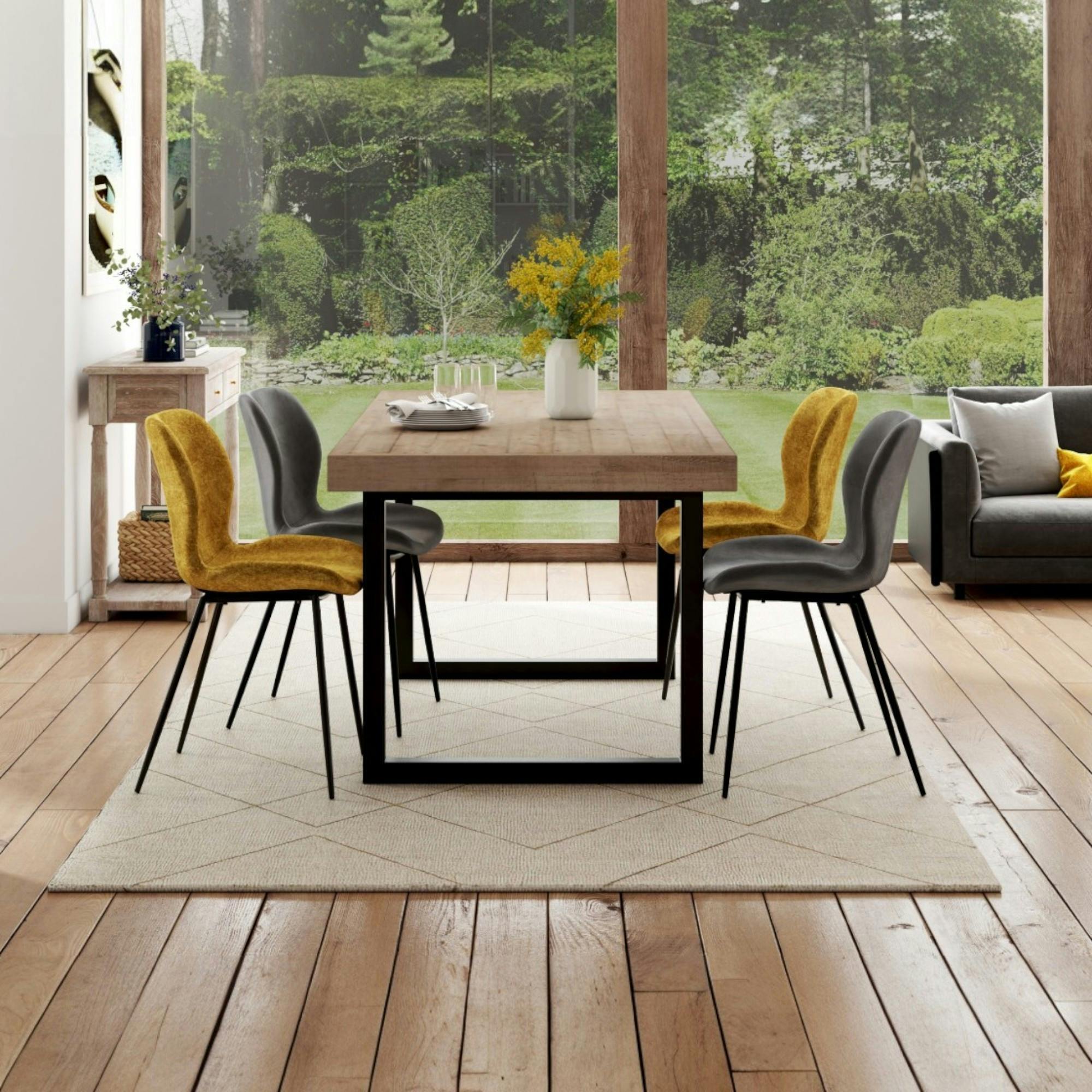 Table en bois recyclé 180 AUCKLAND