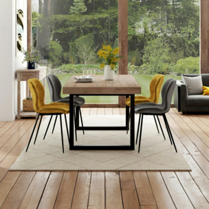 Table en bois recyclé 180 AUCKLAND