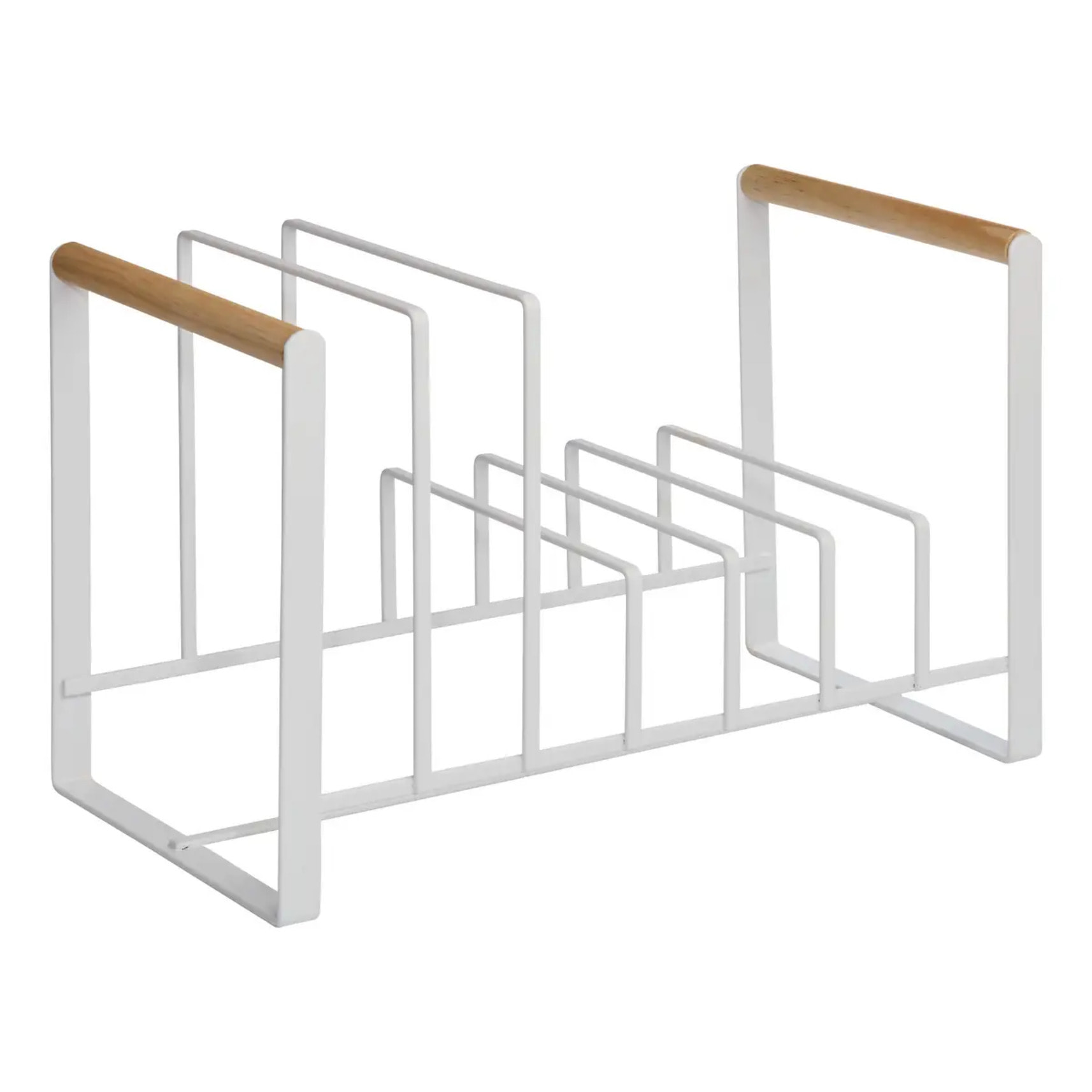 Rangement casseroles et poêles Balm 32x16x20cm blanc