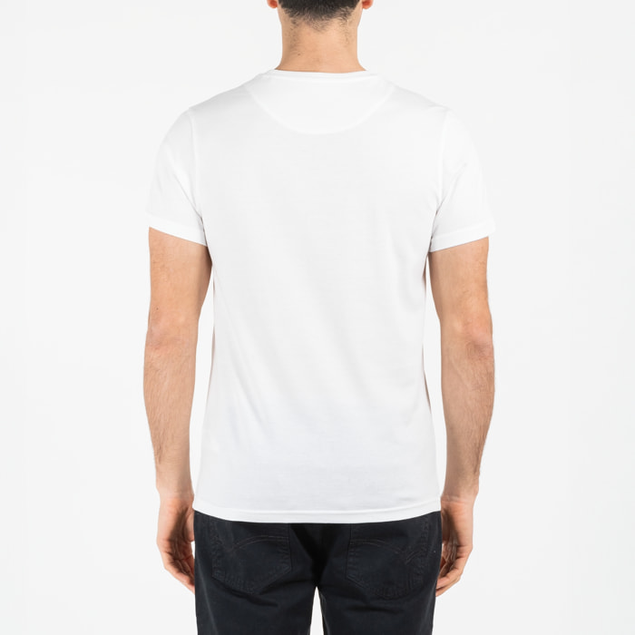 T-shirt jersey cotone organico narrow con stampa davanti