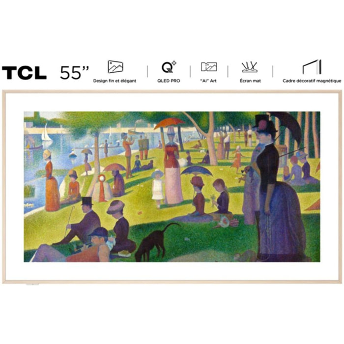 TV QLED TCL NXTVISION 55A300W-55 pouces (139cm)