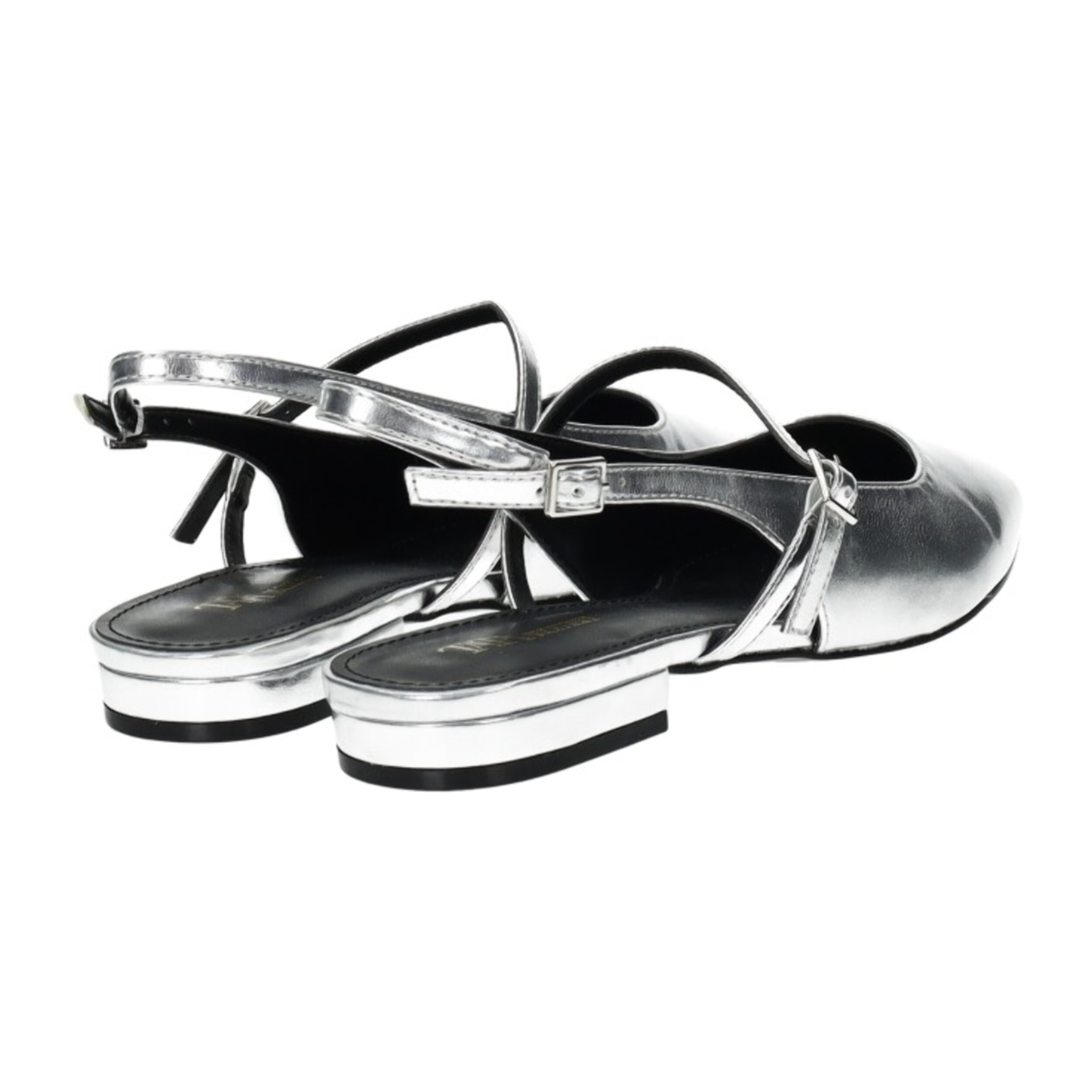 Ballerine Donna Tata Italia Argentato