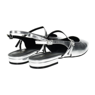 Ballerine Donna Tata Italia Argentato
