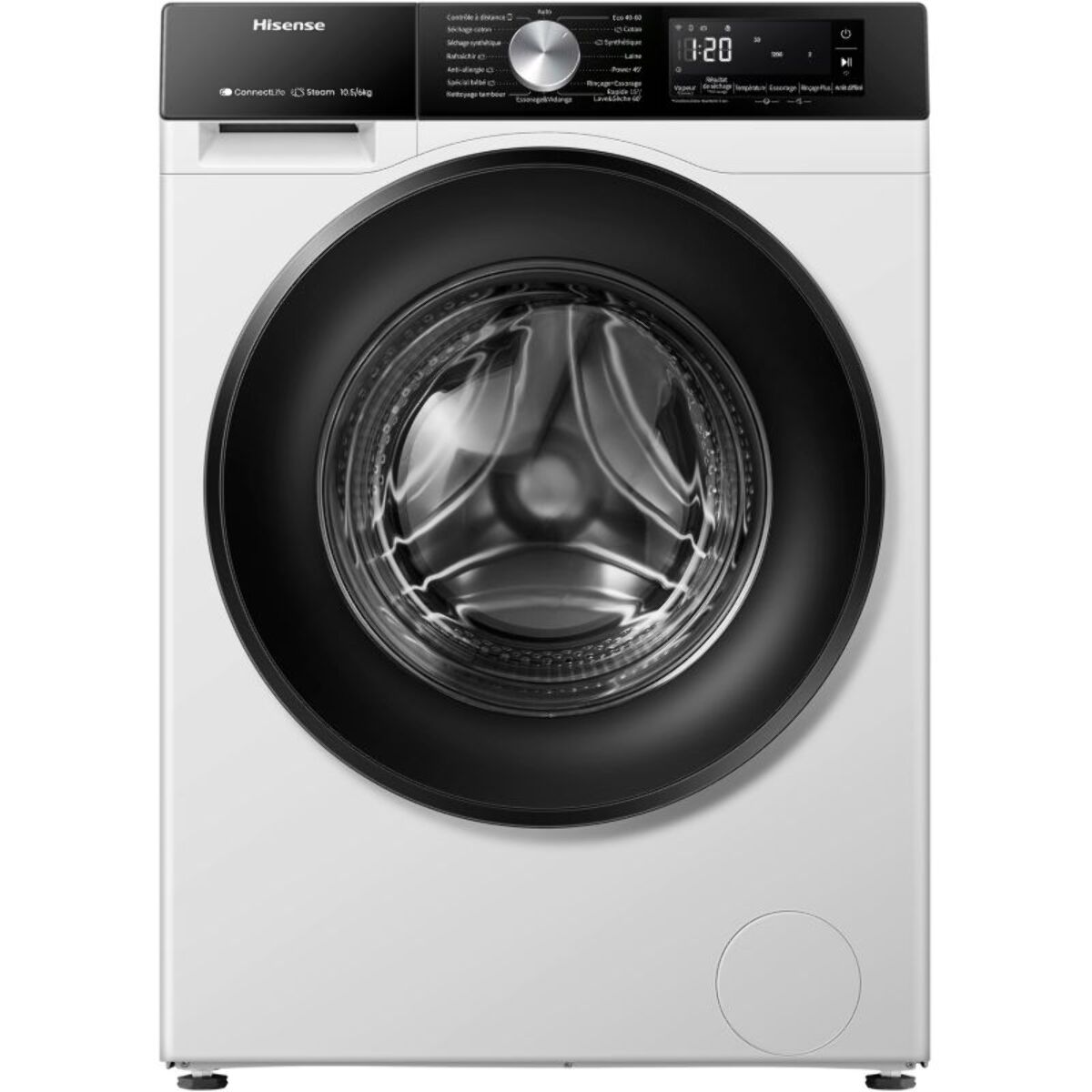 Lave linge séchant hublot HISENSE WD3S1043BW3