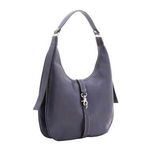 Borsa a spalla  unisex In Vera pelle Made in Italy 38x28x10 cm