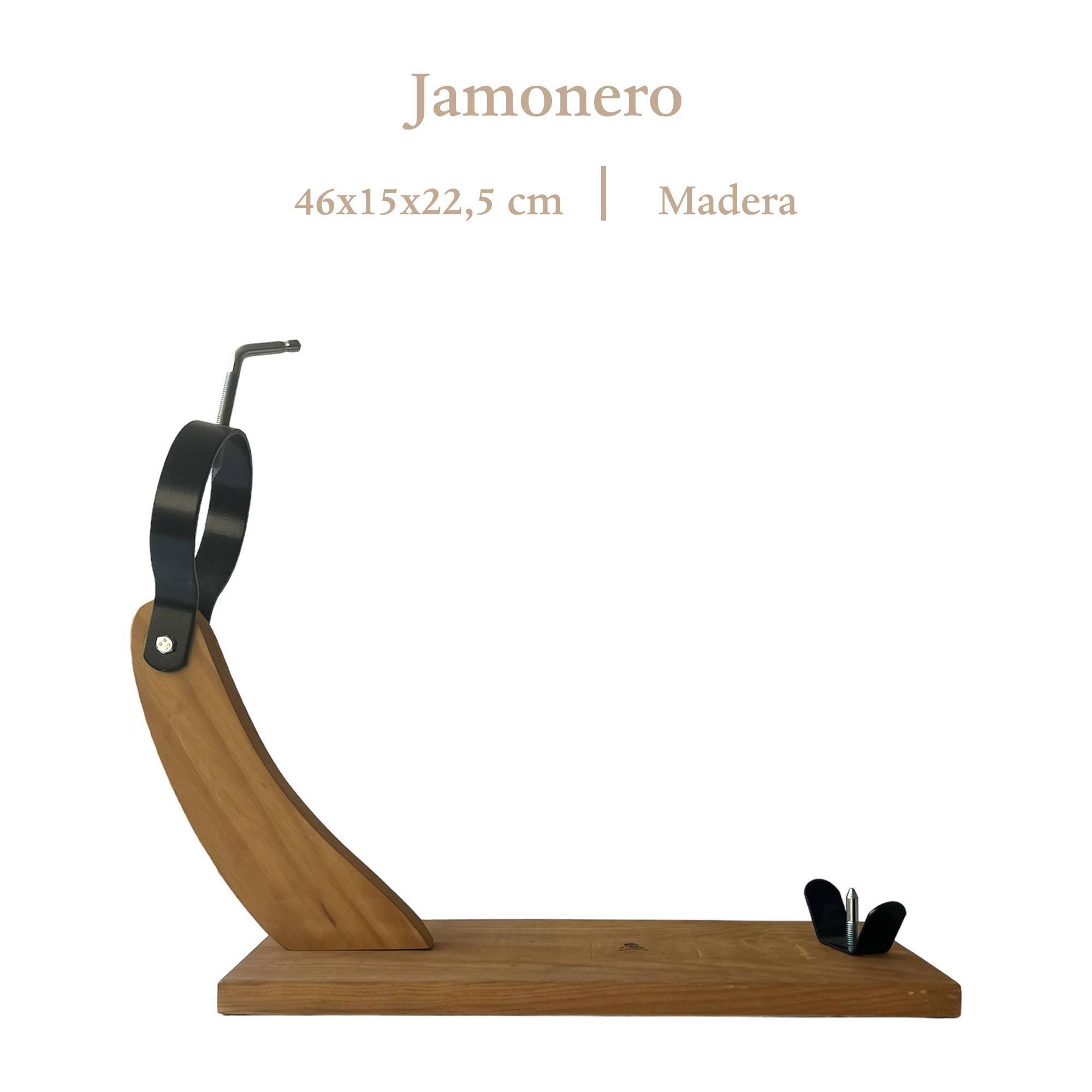 Jamonero en madera 46x15x22,5cm scalpers home