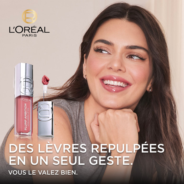 L'Oréal Paris Plump Ambition Lip Oil 101 Cristal Clear 5ml