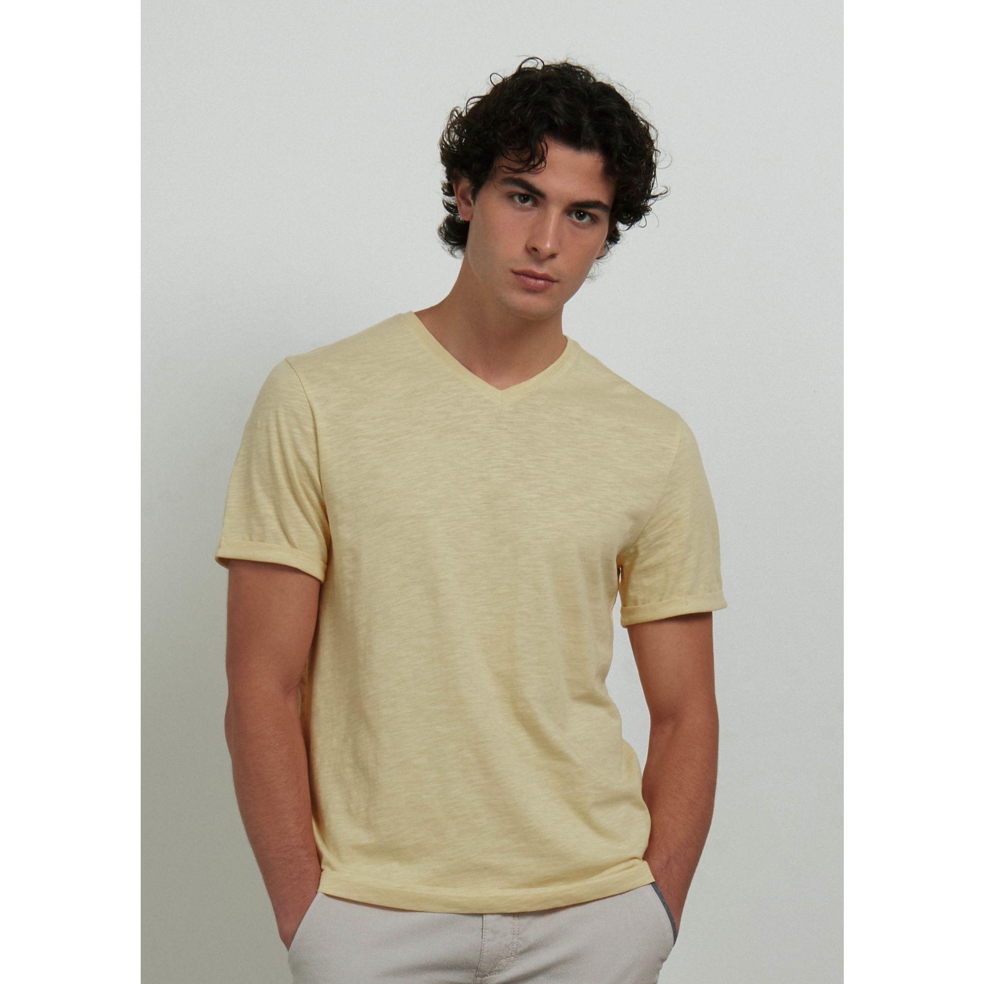 T-SHIRT GIALLO CONBIPEL