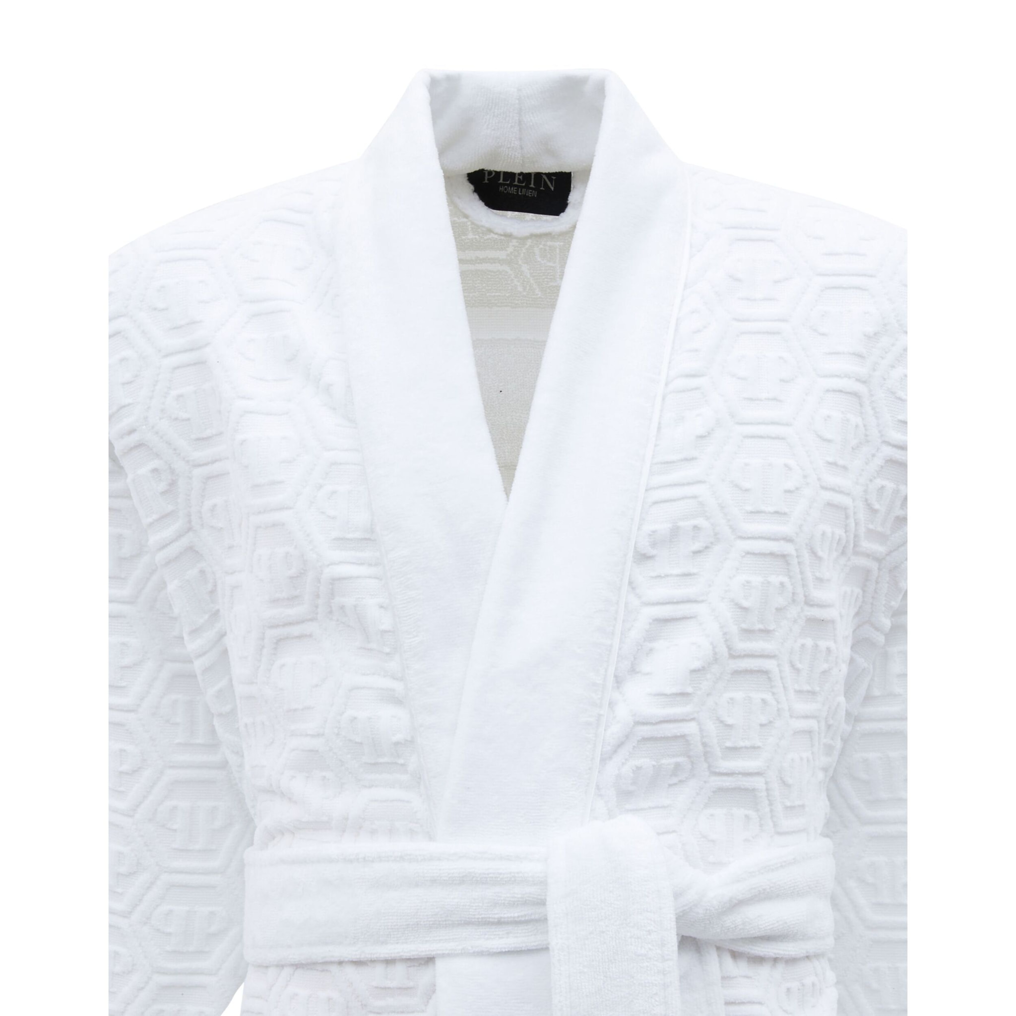 PHILIPP PLEIN Kimono Bathrobe Hexagon