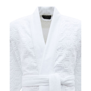 PHILIPP PLEIN Kimono Bathrobe Hexagon